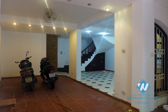 Large house with lake view outdoor balcony for rent in Tay Ho